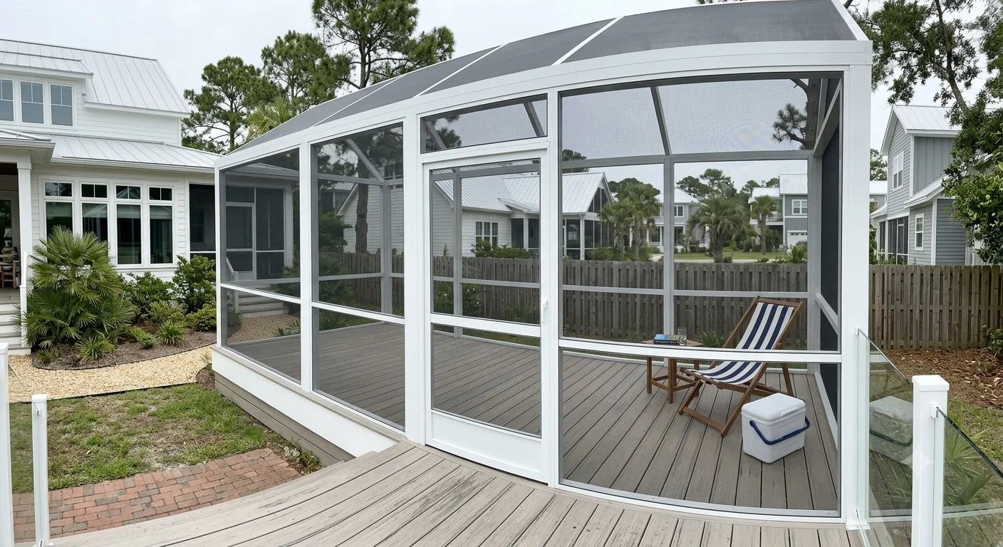 Aluminum screen room Wilmington NC
