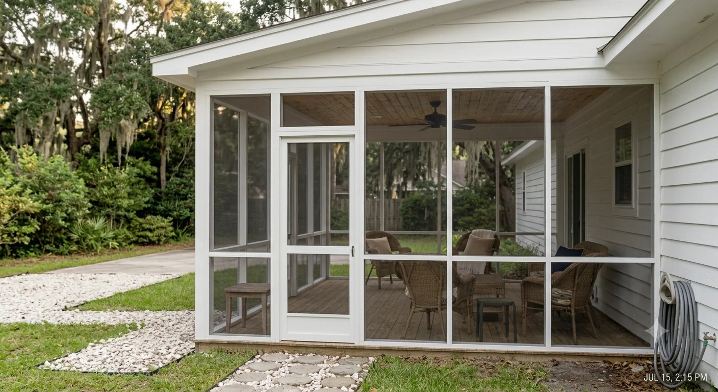 Porch enclosure Wilmington NC