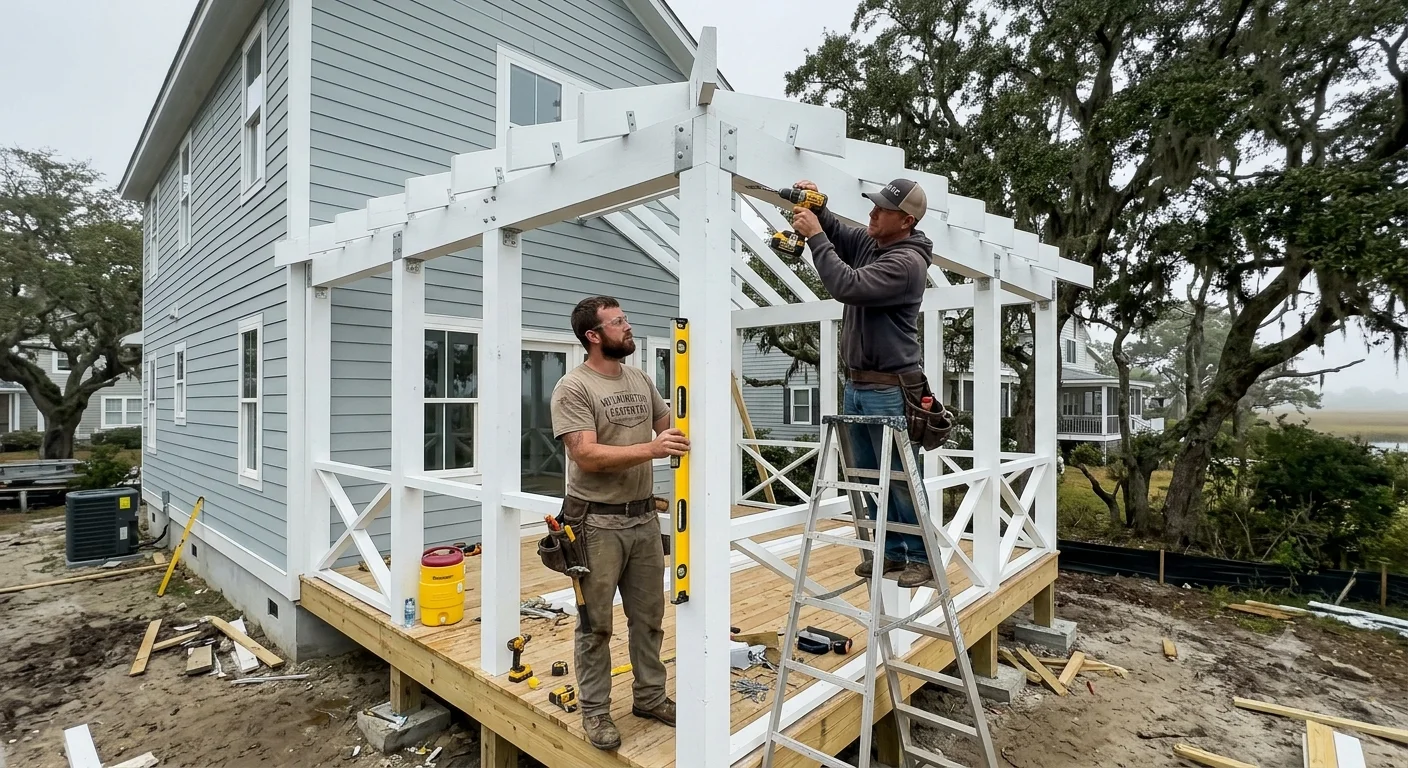 Screened porch installation Wilmington NC